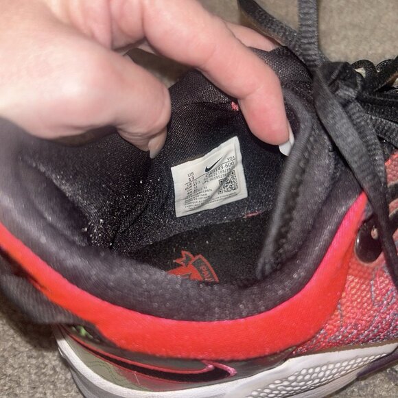 Nike PG 5 Bright Crimson & Black Low Top Athletic Sneakers Men’s Size 13 - Picture 6 of 6